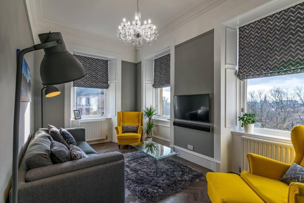 Bright And Airy Apartment Glasgow Zewnętrze zdjęcie