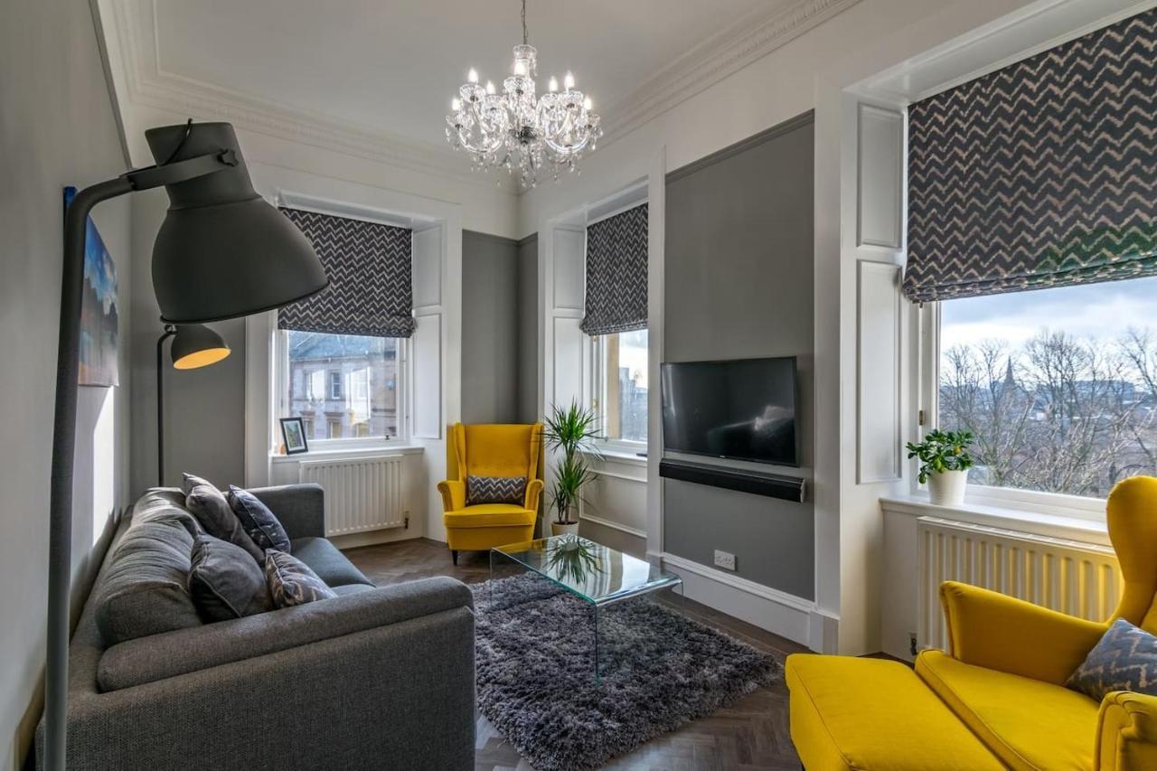 Bright And Airy Apartment Glasgow Zewnętrze zdjęcie